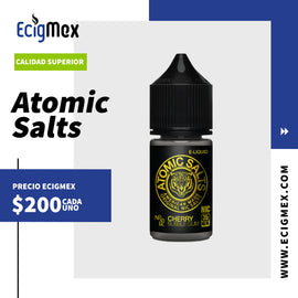 Líquido/ Eliquid Sales de Nic para vapeo Atomic Salts varios sabores 30 mL