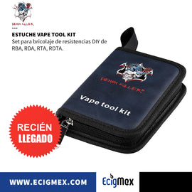 Set de Herramientas Demon Killer Vape Tool Kit  para configuración de resistencias de vapeo