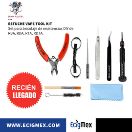 Set de Herramientas Demon Killer Vape Tool Kit  para configuración de resistencias de vapeo