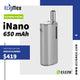 Equipo Vaporizador Eleaf iNano 650 mAh varios colores fácil de usar y transportar