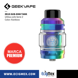 Atomizador GeekVape Zeus Sub-Ohm Tank a prueba de fugas y mesh coil