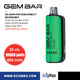 POD Desechable GEM BAR GB10000 650 mAh Diseño Estético con cuerpo indicador de Batería y Líquido Hasta 10,000 Vapeadas y 20 mL de Nic Salts