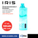 NUEVO POD Desechable Recargable IRIS MO7500 650 mAh Hasta 7500 Vapeadas con 17 mL de Nic Salts al 5%