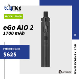 NUEVO Vaporizador All in One Joyetech eGo AIO 2 Pen Kit 1700 mAh Batería Integrada con Nueva BFC Coil