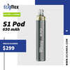 Kit de Vapeo Sikary S1 Batería integrada de 650 mAh 16W de potencia Recomendado para Nic Salts