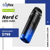 Kit Inicial POD MOD Smok Nord C Hasta 50W de Potencia y 1800 mAh de Batería Integrada Compatible con RPM 2 Coils