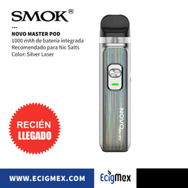 Kit Inicial POD Smok Novo Master Starter Kit 1000 mAh Ideal para Nic Salts Estética portable