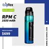 POD MOD Inicial Smok RPM C Batería integrada de 1650 mAh Potencia Hasta 50W Emplea RPM2 Coils Pantalla OLED