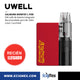 POD Uwell Caliburn IronFist L 690 mAh de Batería Integrada Portable tipo Box con LED al Vapear Recomendado para Nic Salts