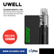 POD Uwell Caliburn IronFist L 690 mAh de Batería Integrada Portable tipo Box con LED al Vapear Recomendado para Nic Salts