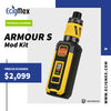 MOD Kit Vaporesso ARMOUR S Hasta 100W de potencia con Atomizador iTank 2 Requiere 1 batería 21700 Alta Tecnología Inteligente