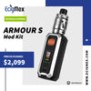MOD Kit Vaporesso ARMOUR S Hasta 100W de potencia con Atomizador iTank 2 Requiere 1 batería 21700 Alta Tecnología Inteligente