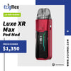 Kit Inicial POD MOD Vaporesso Luxe XR Max 2800 mAh de batería interna Hasta 80W Diseño transparente futurista