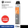 POD Inicial Vaporesso XROS PRO Batería de 1200 mAh Potencia Ajustable Hasta 30W Cartucho 0.4 ohms Botón de disparo Multifuncional