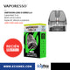 Cartucho para Vaporesso Luxe X con Mesh Coil de 0.4, 0.6 y 0.8 ohms Capacidad 5 mL Diseño traslúcido futurista