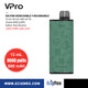POD Desechable VPro VIA 500 mAh Pantalla indicadora de Batería y Líquido Hasta 8000 Vapeadas y 12 mL de Nic Salts