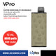 POD Desechable VPro VIA 500 mAh Pantalla indicadora de Batería y Líquido Hasta 8000 Vapeadas y 12 mL de Nic Salts