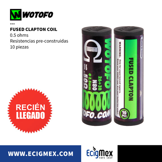 Resistencias Pre-Construidas Wotofo para vaporizador RBA-RDA-RTA-RDTA