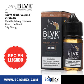 Líquido / Eliquid para vapeo BLVK Unicorn Serie SALTS Sales de Nicotina varios sabores 30 mL