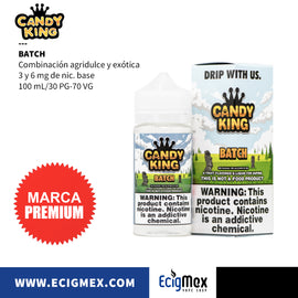 Líquido E-Juice Candy King Sabores Premium 100 mL varias intensidades