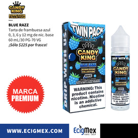 Líquido E-Juice Candy King Bubblegum Collection Sabores Premium 60 mL