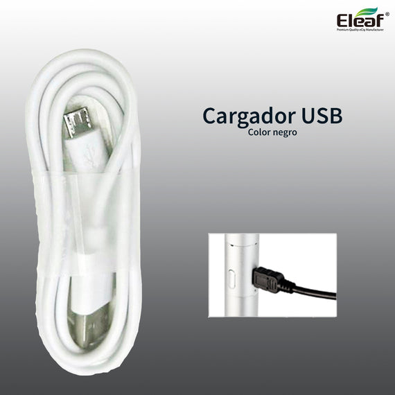 Cargador USB para vapeador