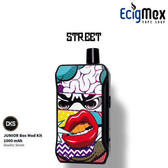 Equipo Vaporizador POD CKS Dagger Junior 1000 mAh varios colores compatible con aceites