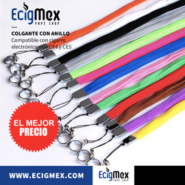 Colgante con anillo para cigarro electrónico eGo CE5 Entrada 510