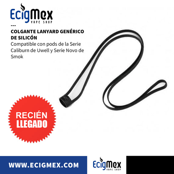 Colgante Lanyard Genérico para PODS Compatible con Serie Novo y Serie Caliburn Complemento Original y Práctico