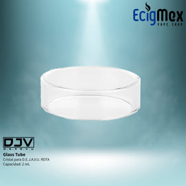 Cristal para cigarro electrónico Dejavu DJV RDTA con capacidad de 2 mL