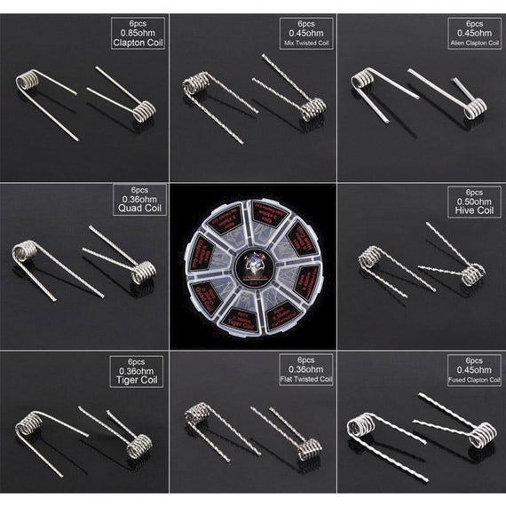 Kit de Resistencias Demon Killer Alien Wire 8 in 1