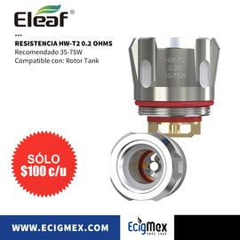 Resistencias para vaporizador Eleaf Serie HW varias capacidades