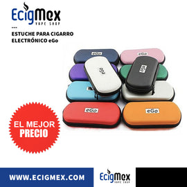 Estuche para Cigarro Electrónico Marca eGo con cierre Protección garantizada