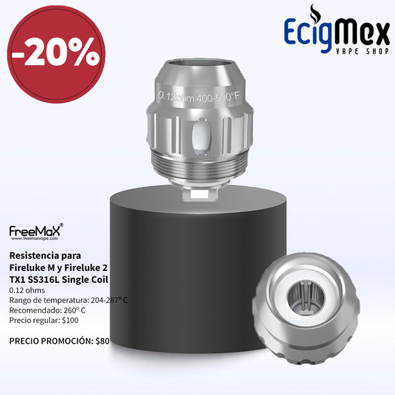 Resistencia para vaporizador Freemax Fireluke varias capacidades