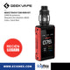 MOD KIT GeekVape Aegis T200 Pantalla Full Touch 200W Potencia y Tecnología IP68 Requiere 2 baterías 18650 Inteligencia Artificial Infinita