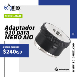 Adaptador 510 compatible con Geek Vape Mero AIO Durabilidad y Eficiencia