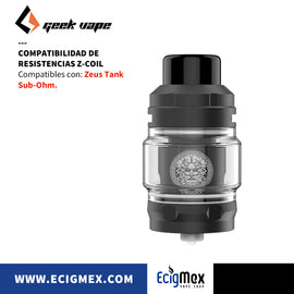 Resistencias Geek Vape Serie Z-Coil Varios Ohms compatible con Zeus Tank Sub-Ohm