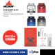 Atomizador Hellvape Modelo Dead Rabbit SE RDA Kit Tank Reconstruible con 4 capas de diferente color