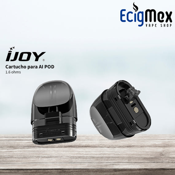 Cartucho Vaporizador para iJoy AI POD grandes nubes 2 mL Coil 1.6 ohms