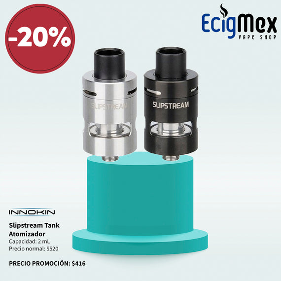 Atomizador Innokin Slipstream producción masiva de vapor 2 mL