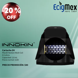 Cartucho para cigarro electrónico Innokin DV con capacidad de 2.8 mL