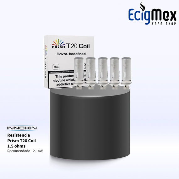 Resistencia para vaporizador Innokin Serie Prism varias capacidades