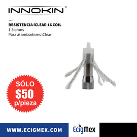 Resistencia para atomizador Innokin iClear 16 de 1.5 y 1.8 ohms