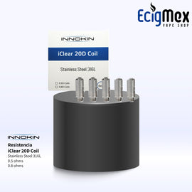 Resistencia para vaporizador Innokin Serie iClear 20D varias capacidades