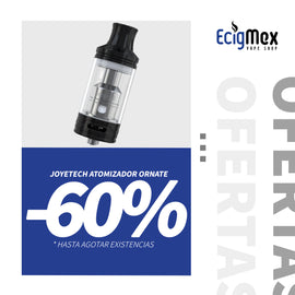 Atomizador Inicial Joyetech Ornate con resistencias MGS 6 mL