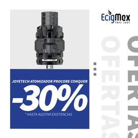 Atomizador Joyetech ProCore Conquer Diseño Poderoso Gran Capacidad Incluye Coils