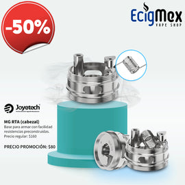 Cabezal Joyetech MG RTA Base para Coils Pre-Construidas