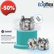Cabezal Joyetech MG RTA Base para Coils Pre-Construidas