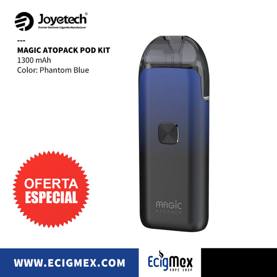 POD Vaporizador Joyetech Atopack Magic 1300 mAh Varios colores Recomendado para Nic Salts