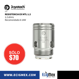 Resistencia para vaporizador JOYETECH Serie Exceed EX Diversas capacidades